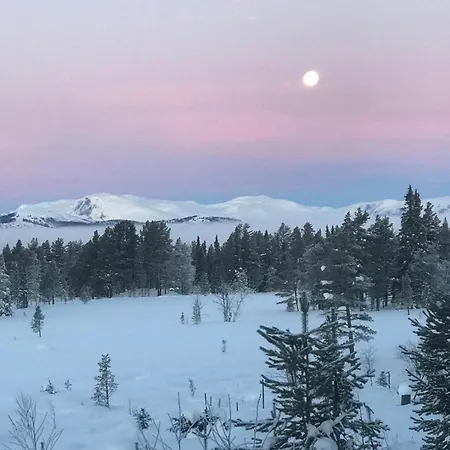 With Views Of Hemsedal Mountains بيت للعطل *