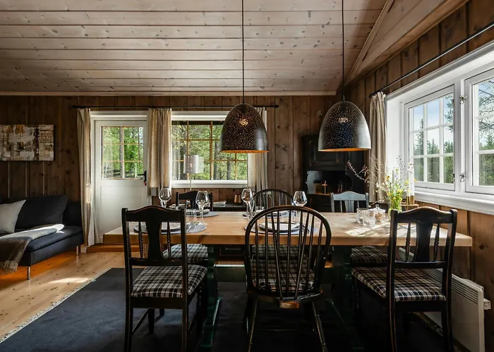 With Views Of Hemsedal Mountains
