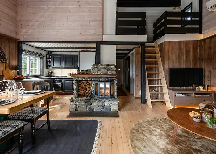 Hébergement de vacances With Views Of Hemsedal Mountains *
